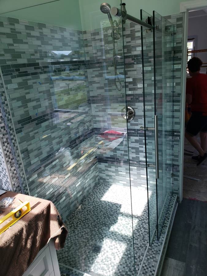 Finished shower